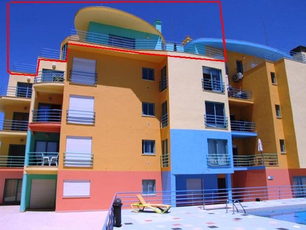 Penthouse Marina Apartment Albufeira Bagian luar foto