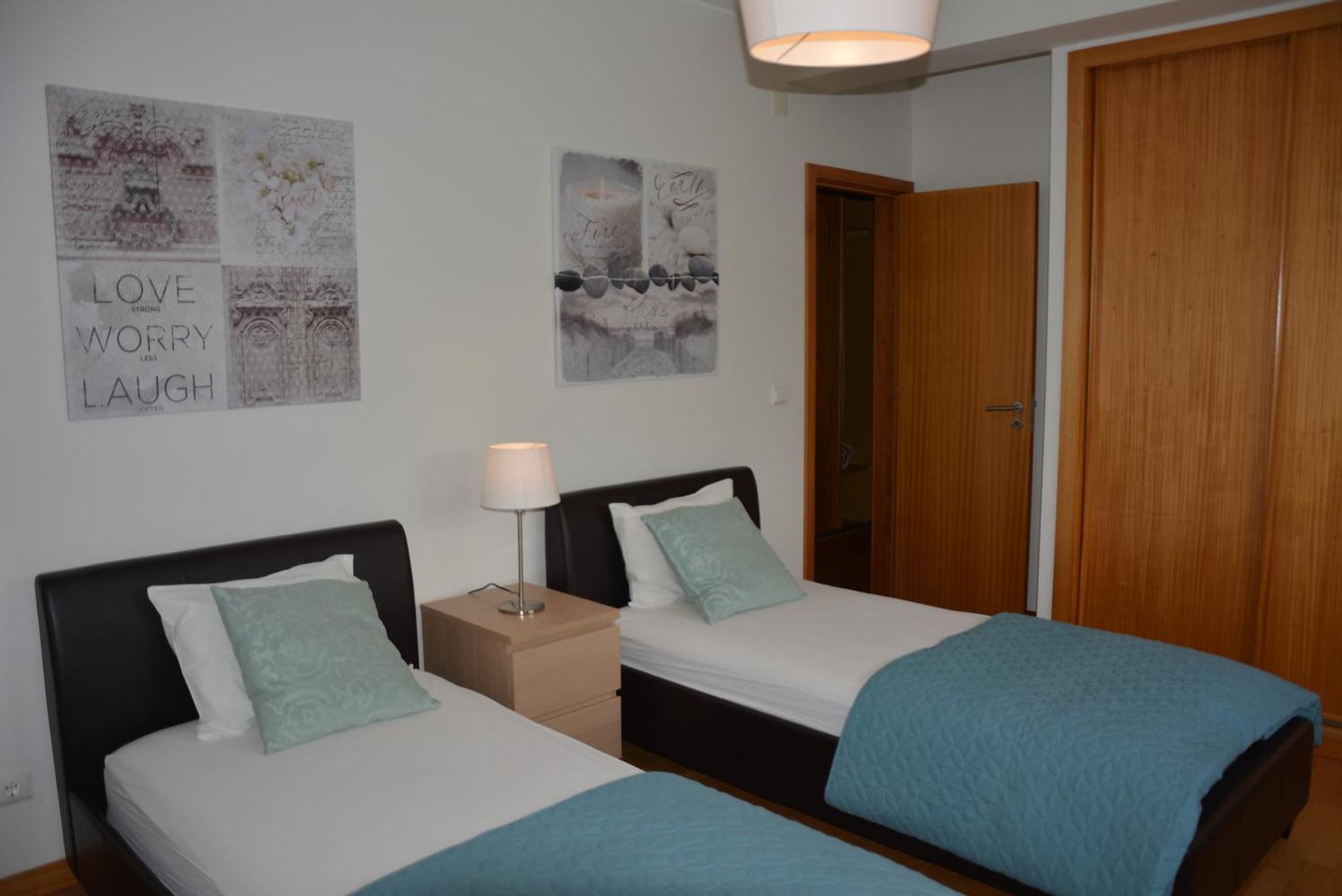 Penthouse Marina Apartment Albufeira Bagian luar foto