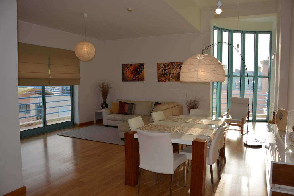 Penthouse Marina Apartment Albufeira Bagian luar foto