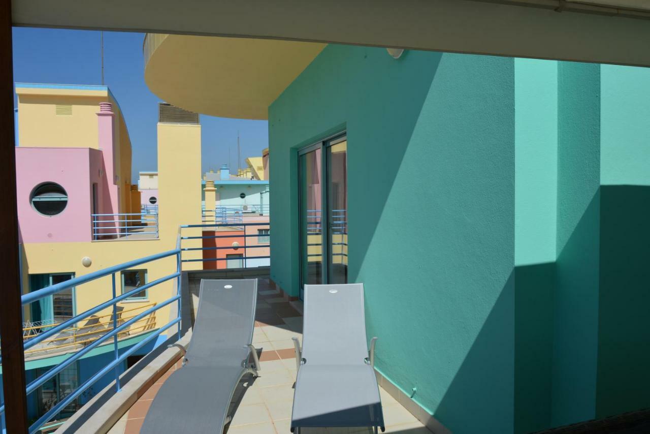 Penthouse Marina Apartment Albufeira Bagian luar foto